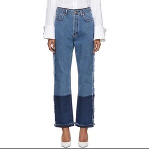 Acne Studios Denim Indigo Myrja Fit Jeans